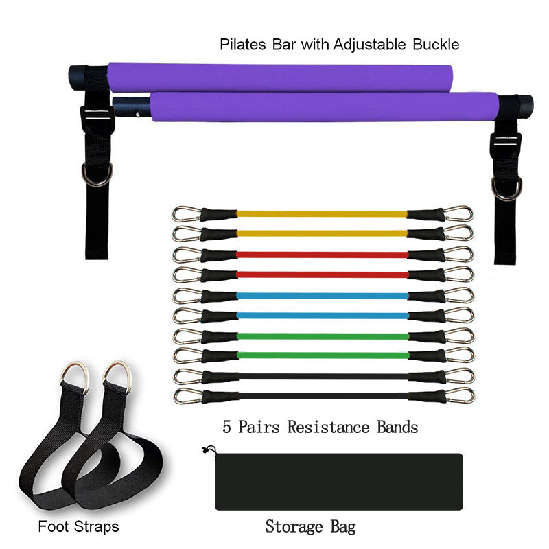 Versatile and Durable Pilates Bar for Full-Body Workout