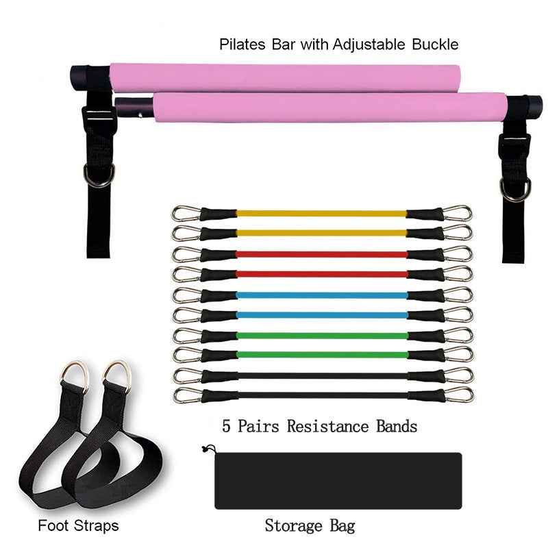 Versatile and Durable Pilates Bar for Full-Body Workout